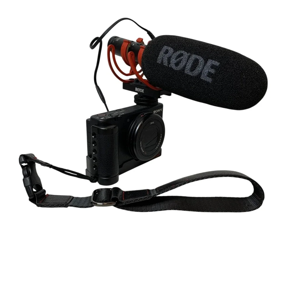 Sony ZV-1 4K Vlogging Camera RODE VideoMic NTG Neewer Creator Bundle